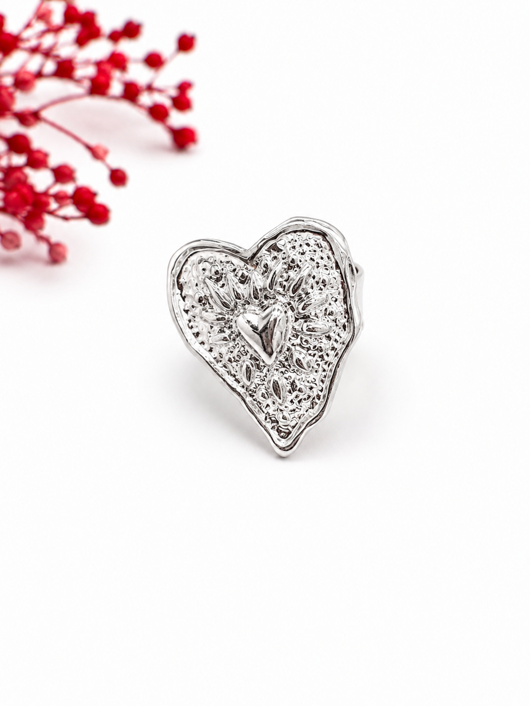 Anillo de Corazon