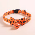 Halloween, Collar para Mascotas / Pumpkin Bells with Smiley Faces.