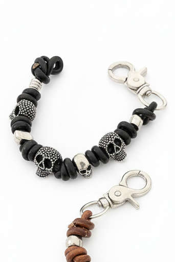 Pulseras circulares fondo blanco